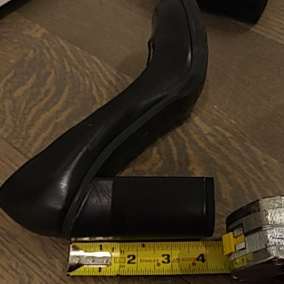 Bc vegan leather chunky black pumps - Picture 6 of 6